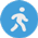icon walking